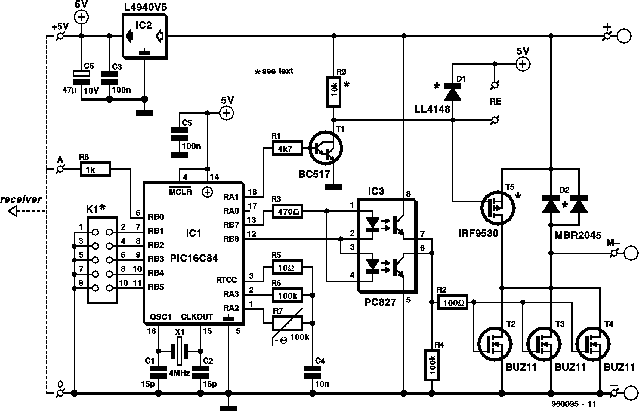 Motor Controller For Rc